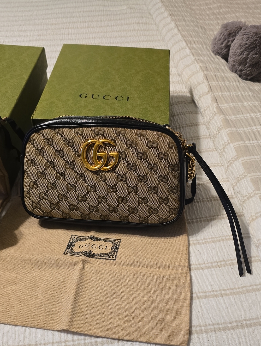 Gucci Bag & Matching Slides - Picture 3 of 4